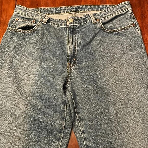 Polo Ralph Lauren Classic Fit Blue Jeans Size 14 - Picture 2 of 10